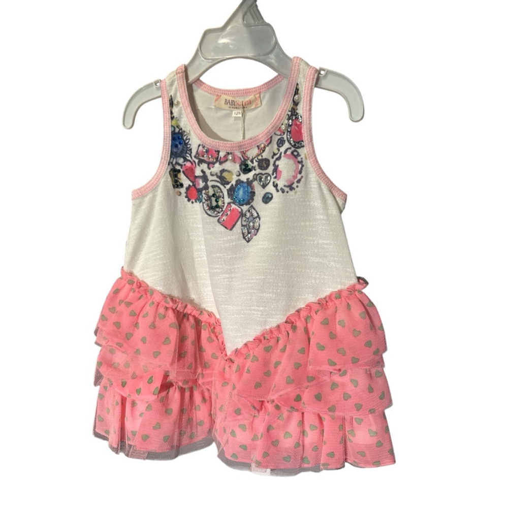NWT Baby Sara‎ Floral Tulle Dress 4T